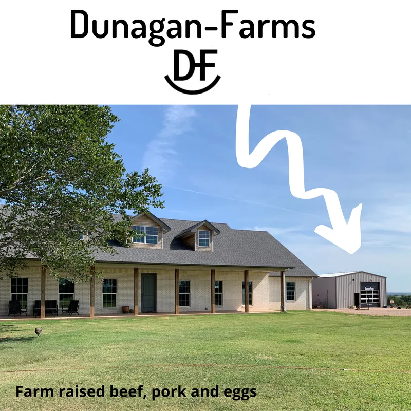 Guthrie Farm homestead and portion pickup location